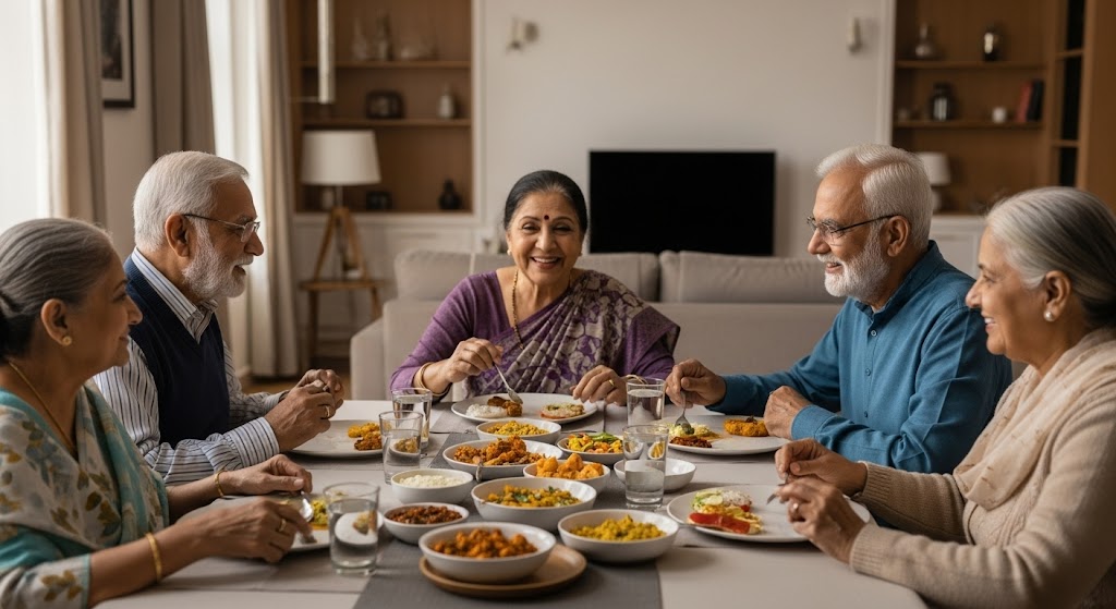 senior living apartments, senior citizens, old age home, Jagriti Dham