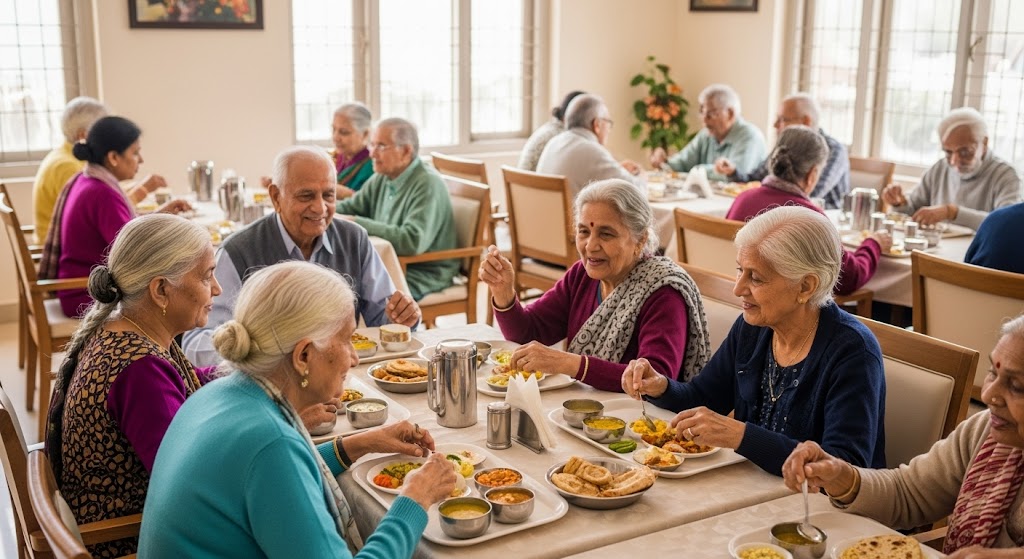 Jagriti Dham,senior citizens home,the second inning home