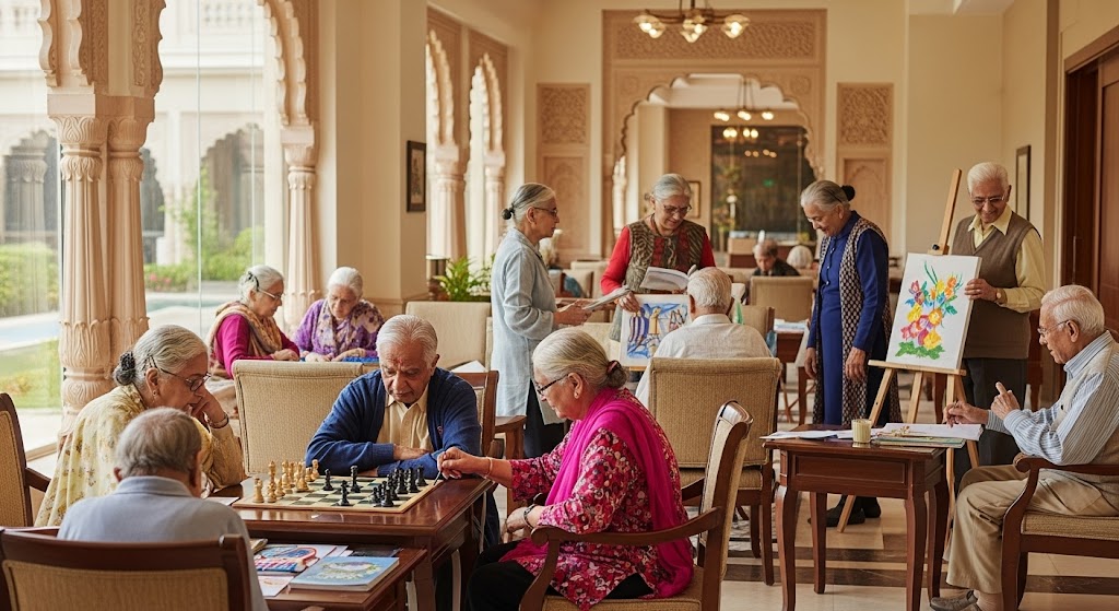 Jagriti Dham,well-being,retirement home,assisted living facility,old age home,senior citizens’ accommodation,senior citizens,senior citizens’ homes