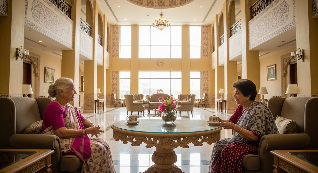 retirement living communities, best old age homes in kolkata, Jagriti Dham