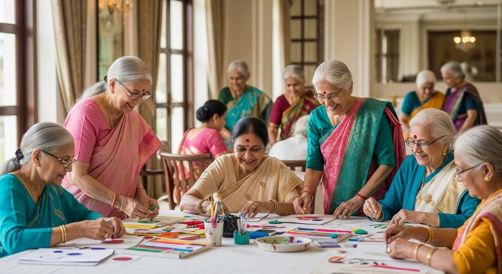 retirement community, best old age homes in india, Jagriti Dham