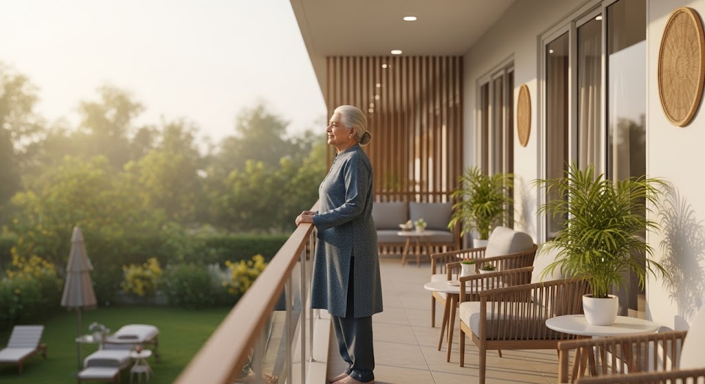 oldage home, old age home in India, Jagriti Dham, senior home, retirement living community