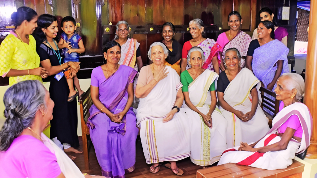 Thankamma Karusseril 84 years old, Founder of Elderly Daycare