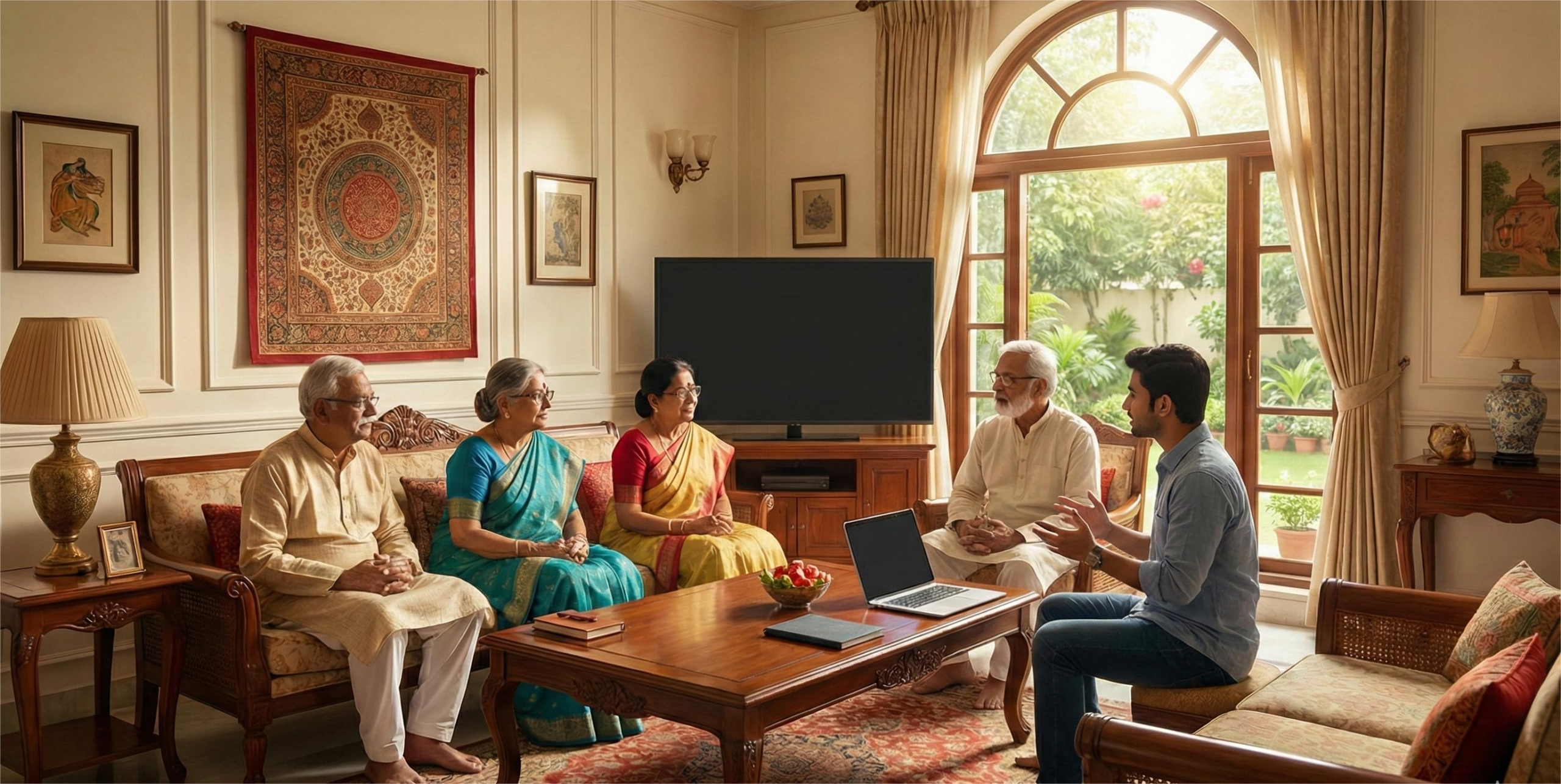 Jagriti Dham, Senior Living Homes in Kolkata, Cyber Security for Senior Citizens, Internet Safety for the Elderly, Online Scams Targeting Seniors, Digital Literacy for Seniors in Kolkata, Elderly Care Kolkata, Safe Senior Living